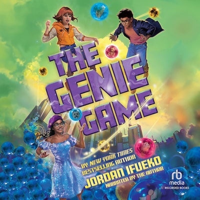 The Genie Game – omslag til lydbogen af Jordan Ifueko