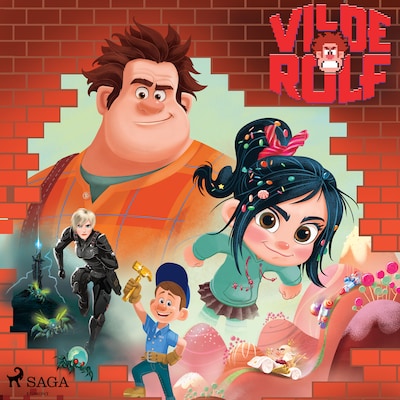 Vilde Rolf – omslag til lydbogen af Disney