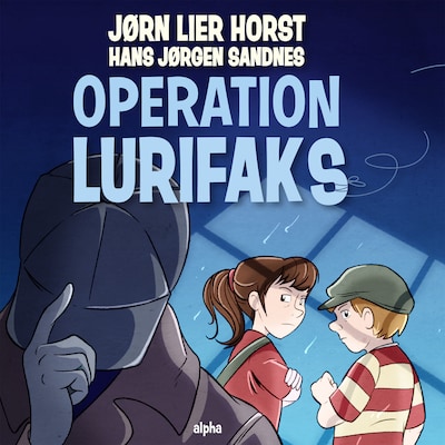 Operation Lurifaks – omslag til lydbogen af Jørn Lier Horst