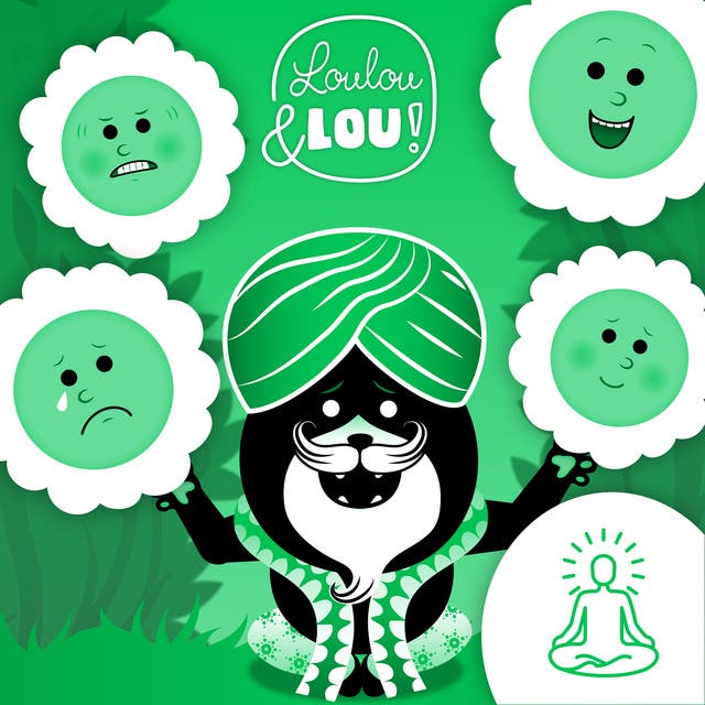 Het Grijze Wolkje (Verdriet) – omslag van het luisterboek van Loulou en Lou