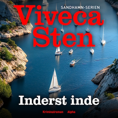 Inderst inde – omslag til lydbogen af Viveca Sten