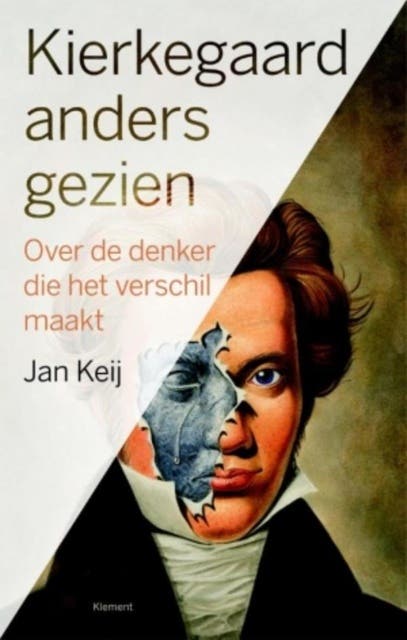Kierkegaard anders gezien: Over de denker die het verschil maakt – omslag van het luisterboek van Jan Keij