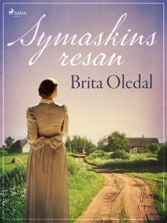 Symaskinsresan – omslag till ljudboken av Brita Oledal