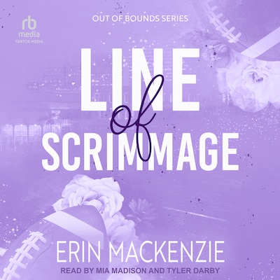 Line Of Scrimmage – omslag til lydbogen af Erin MacKenzie