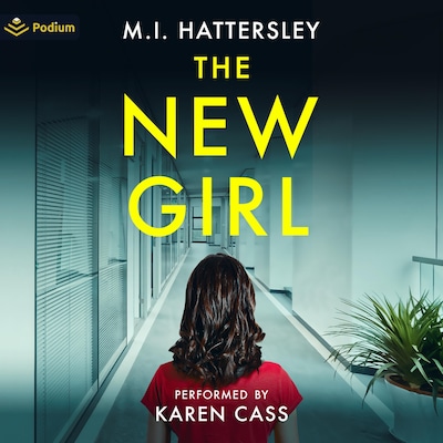 The New Girl – omslag til lydbogen af M. I. Hattersley