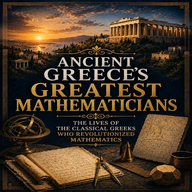 Ancient Greece’s Greatest Mathematicians: The Lives of the Classical Greeks Who Revolutionized Mathematics – omslag til lydbogen af Charles River Editors