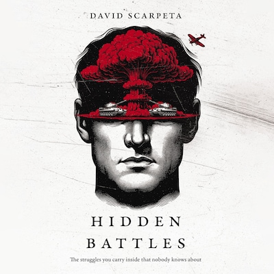 Hidden Battles – omslag til lydbogen af David Scarpeta
