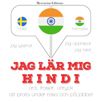 Jag lär mig hindi – omslag till ljudboken av JM Gardner