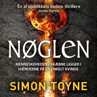 Nøglen – omslag til lydbogen af Simon Toyne