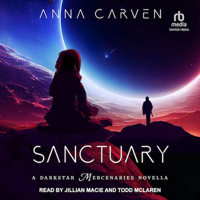 Sanctuary – omslag til lydbogen af Anna Carven