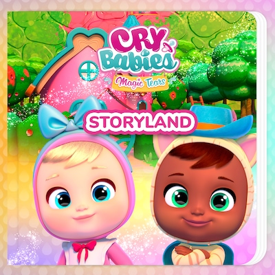 Storyland (in English) – omslag til lydbogen af Cry Babies in English, Kitoons in English