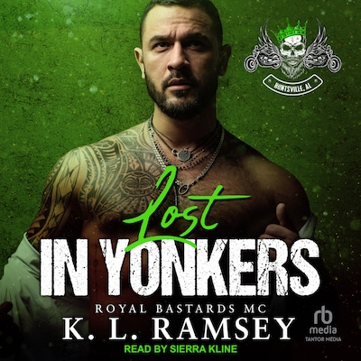 Lost in Yonkers – omslag til lydbogen af K. L. Ramsey