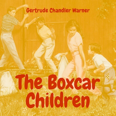 The Boxcar Children – omslag til lydbogen af Gertrude Chandler Warner