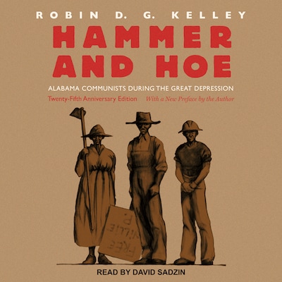 Hammer and Hoe – omslag til lydbogen af Robin DG Kelley