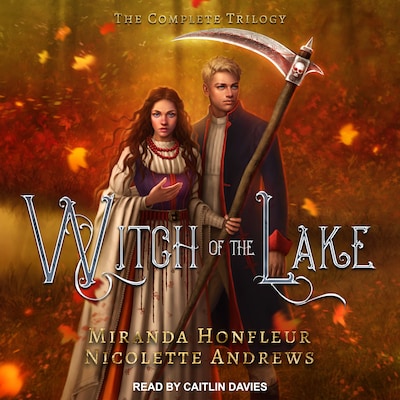 Witch of the Lake – omslag til lydbogen af Miranda Honfleur, Nicolette Andrews