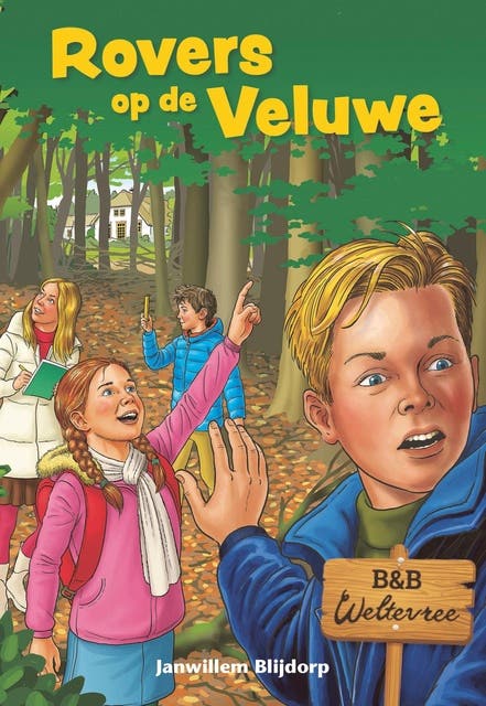 Rovers op de Veluwe – omslag van het luisterboek van Janwillem Bllijdorp