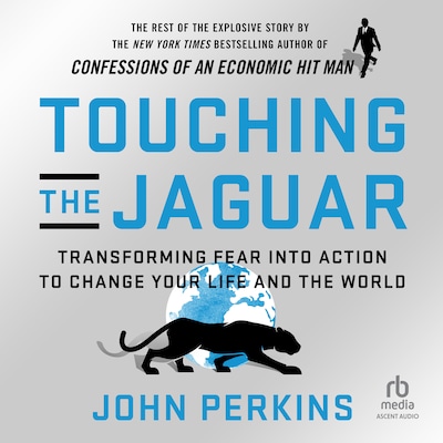 Touching the Jaguar – omslag til lydbogen af John Perkins