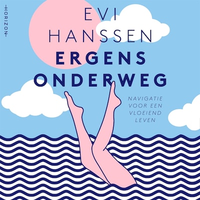 Ergens onderweg – omslag van het luisterboek van Evi Hanssen