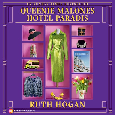 Queenie Malones Hotel Paradis – omslag til lydbogen af Ruth Hogan