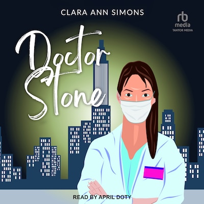 Doctor Stone – omslag til lydbogen af Clara Ann Simons