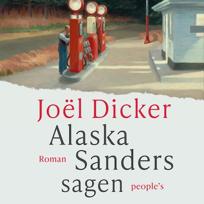 Alaska Sanders-sagen – omslag til lydbogen af Joël Dicker