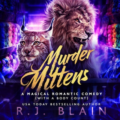 Murder Mittens – omslag til lydbogen af R.J. Blain