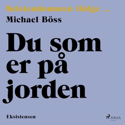Du som er på jorden – omslag til lydbogen af Michael Böss