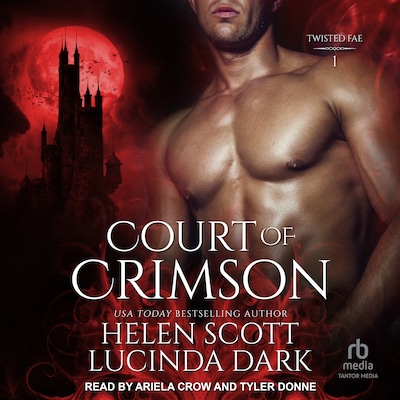 Court of Crimson – omslag til lydbogen af Lucinda Dark, Helen Scott