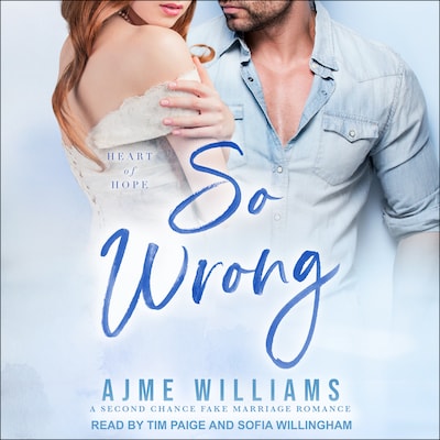 So Wrong – omslag til lydbogen af Ajme Williams
