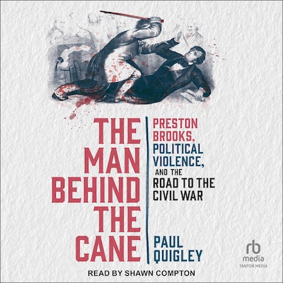 The Man Behind the Cane – omslag til lydbogen af Paul Quigley