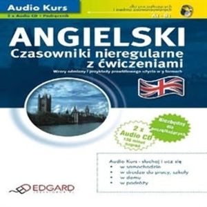 Audio Kurs - Angielski czasowniki nieregularne – okładka audiobooka, autor N/A