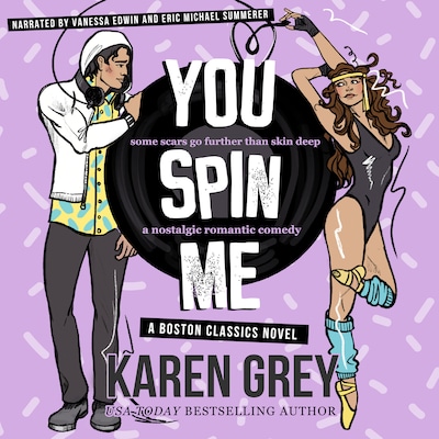 You Spin Me – omslag til lydbogen af Karen Grey