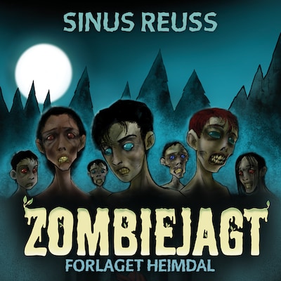 Zombiejagt – omslag til lydbogen af Sinus Reuss