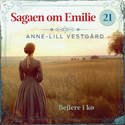 Bejlere i kø - 21 – omslag til lydbogen af Anne-Lill Vestgård