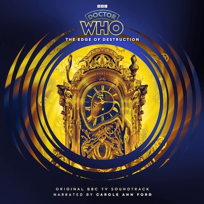 Doctor Who: The Edge of Destruction – omslag til lydbogen af David Whitaker