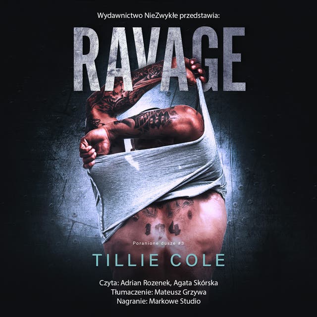 Ravage – okładka audiobooka, autor Tillie Cole