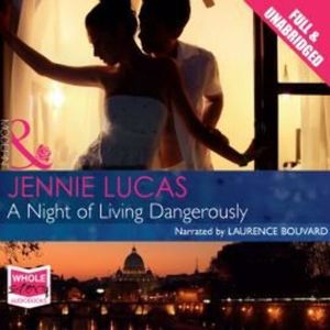 A Night of Living Dangerously – okładka audiobooka, autor Jennie Lucas