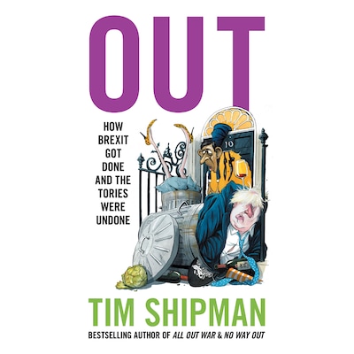 Out – omslag til lydbogen af Tim Shipman