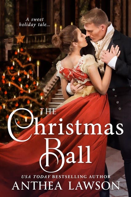 The Christmas Ball: A Sweet Victorian Holiday Novella – omslag til lydbogen af Anthea Lawson