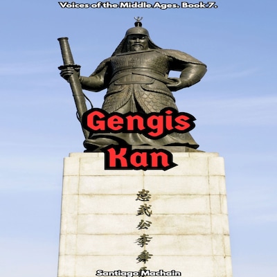 Gengis Kan (English Edition) – omslag til lydbogen af Santiago  Machain