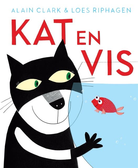 Kat en Vis – omslag van het luisterboek van Alain Clark