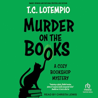 Murder on the Books – omslag til lydbogen af T. C. LoTempio