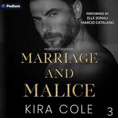 Marriage and Malice – omslag til lydbogen af Kira Cole