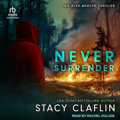 Never Surrender – omslag til lydbogen af Stacy Claflin