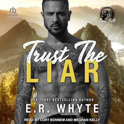 Trust The Liar – omslag til lydbogen af E.R. Whyte