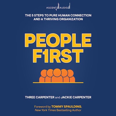People First – omslag til lydbogen af Three Carpenter, Jackie Carpenter