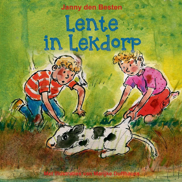 Lente in Lekdorp – omslag van het luisterboek van Janny den Besten