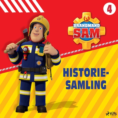 Brandmand Sam - Historiesamling 4 – omslag til lydbogen af Mattel