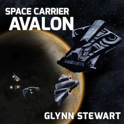 Space Carrier Avalon – omslag til lydbogen af Glynn Stewart