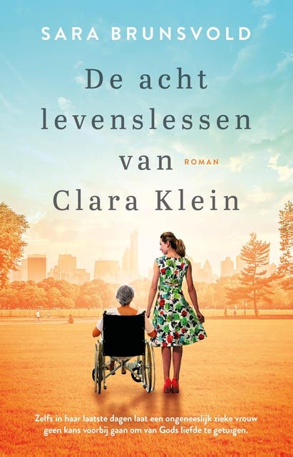 De acht levenslessen van Clara Klein – omslag van het luisterboek van Sara Brunsvold